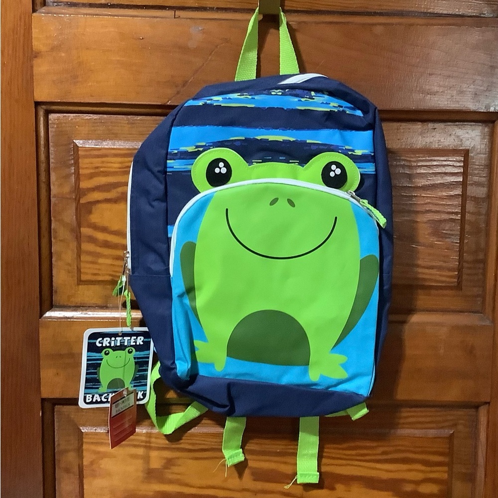 New frog backpack
